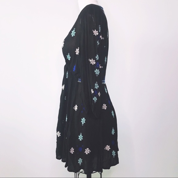 Free People Embroidered Tunic Dress - Picture 4 of 6